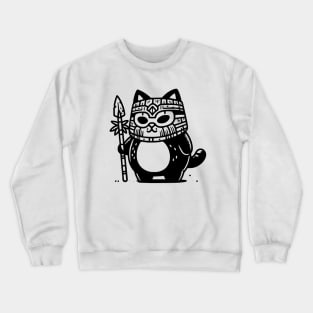 Gatekeeper Tiki Cat Crewneck Sweatshirt